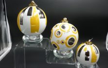 BOULES DE NOEL  BOUGEOIRS       Collection 2017